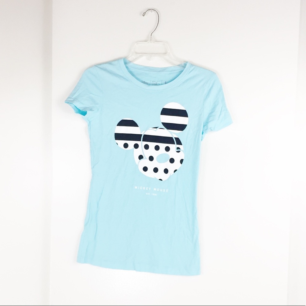 DISNEY NEFF | Mickey Mouse T-Shirt Sky Blue | Lrg